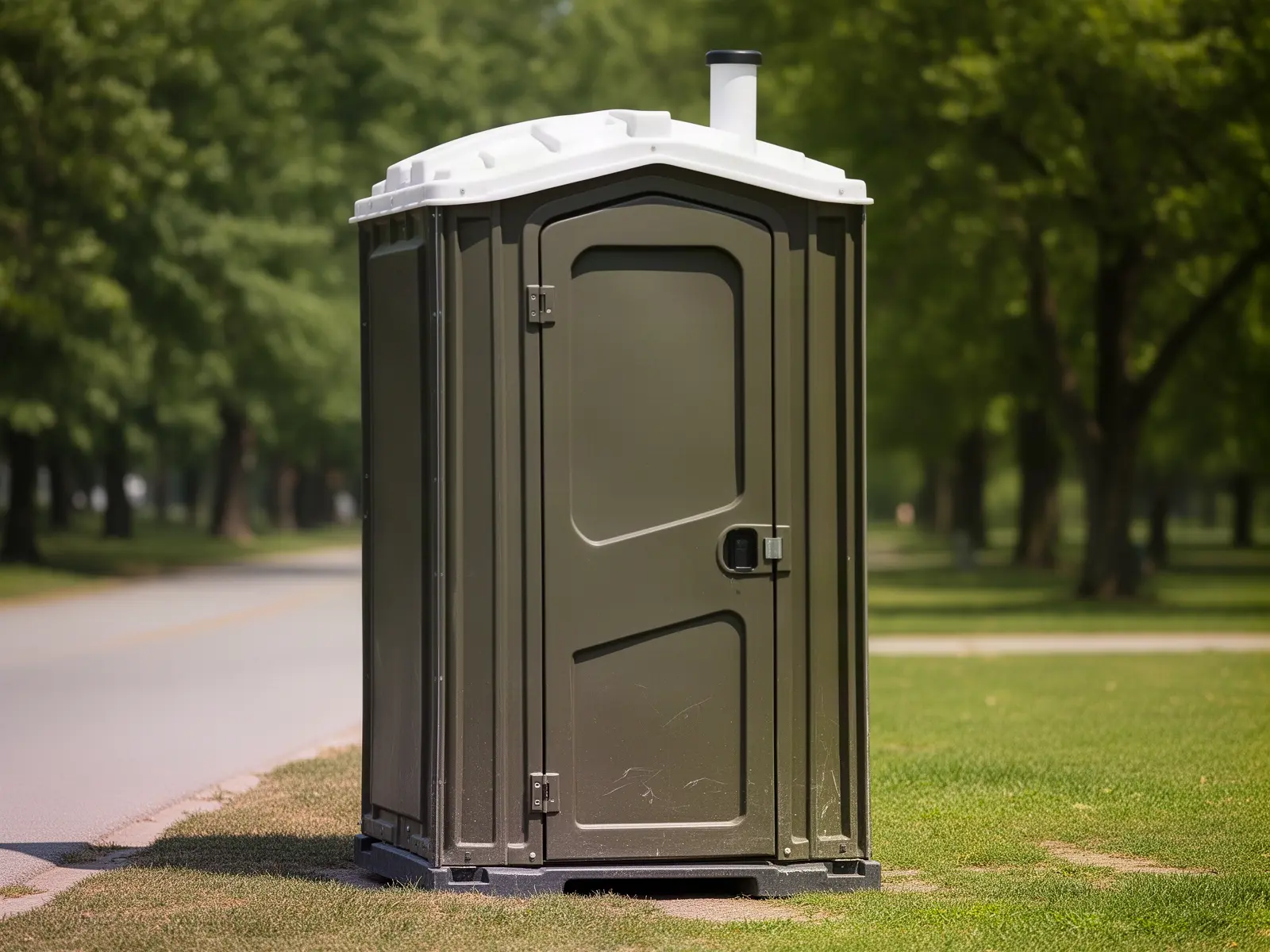 Clean porta potty unit from Turkey Point Portable Toilet Rental in Philadelphia, PA